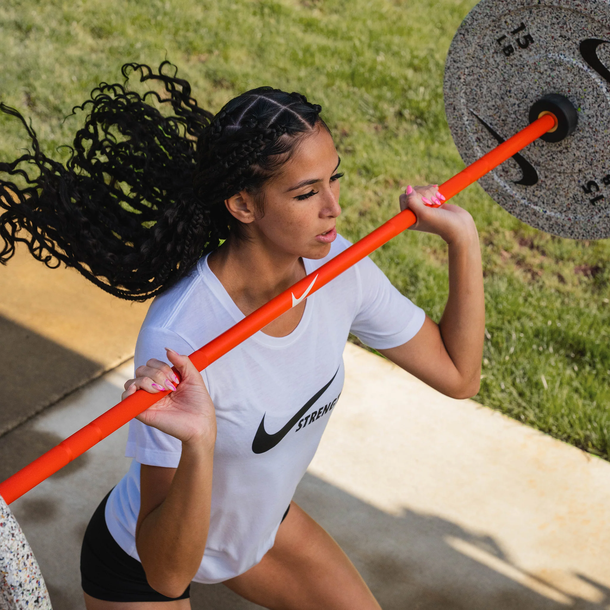 Nike Coated Premium Barbell 15 kg - Image 9