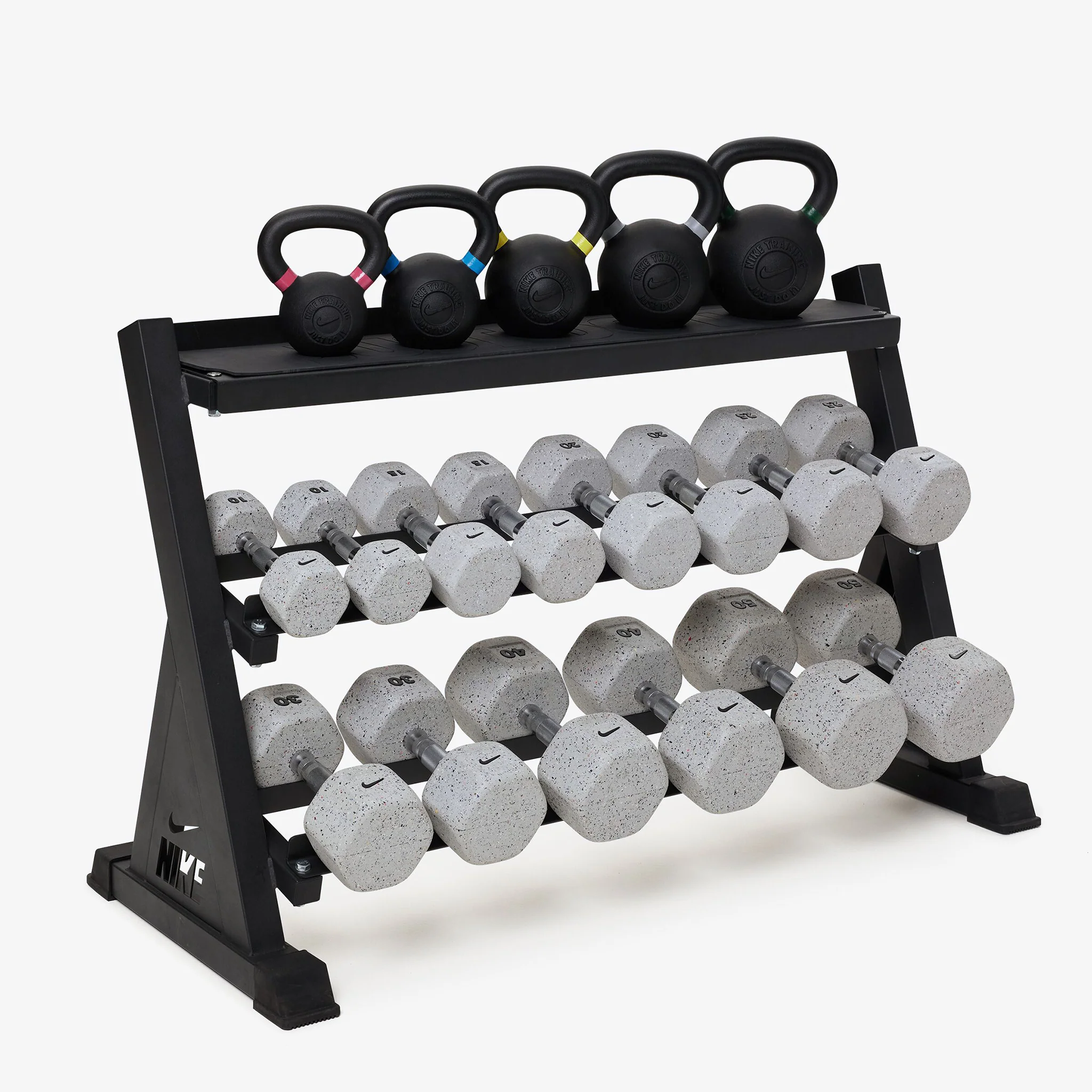 Nike Kettlebell & Dumbbell Storage Rack - Image 4