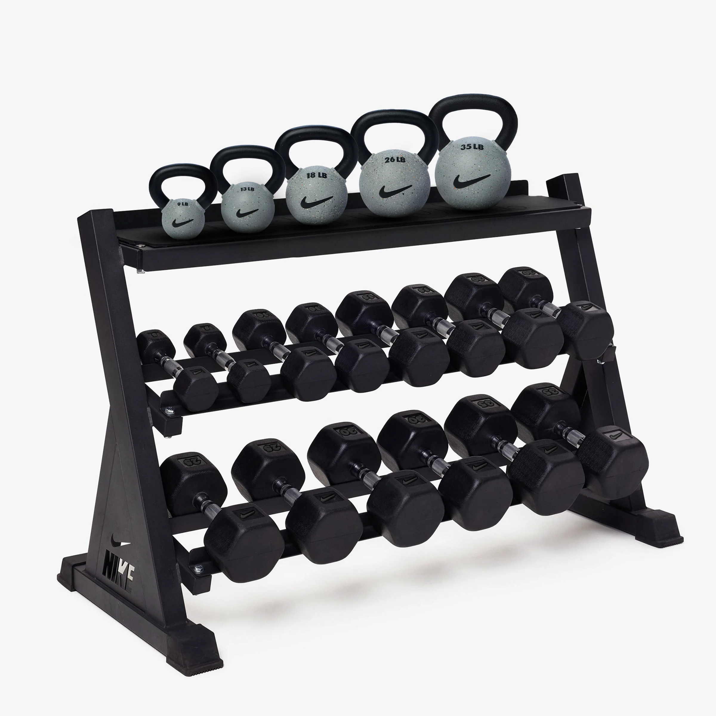 Nike Kettlebell & Dumbbell Rack Sets - Image 108