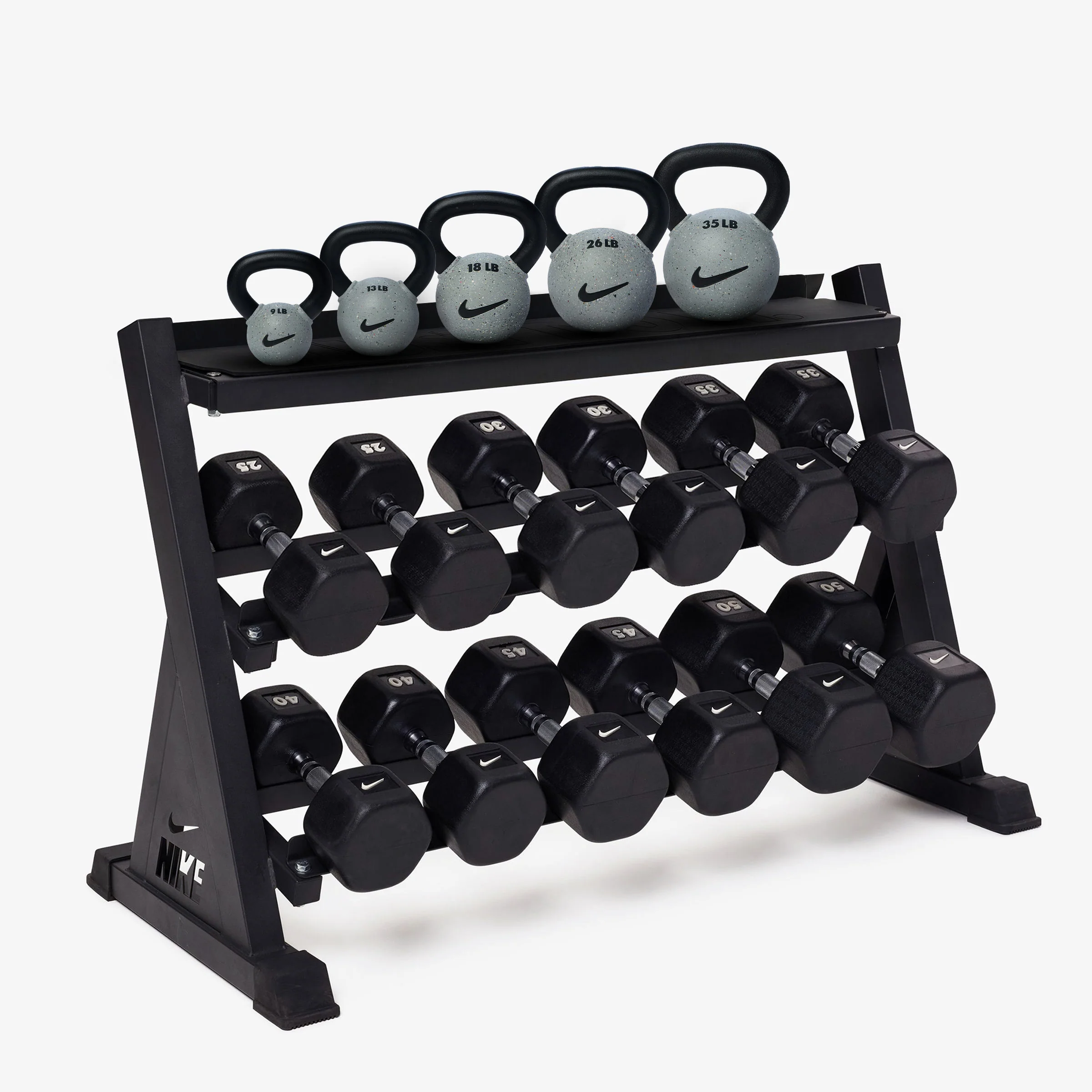 Nike Kettlebell & Dumbbell Rack Sets - Image 109