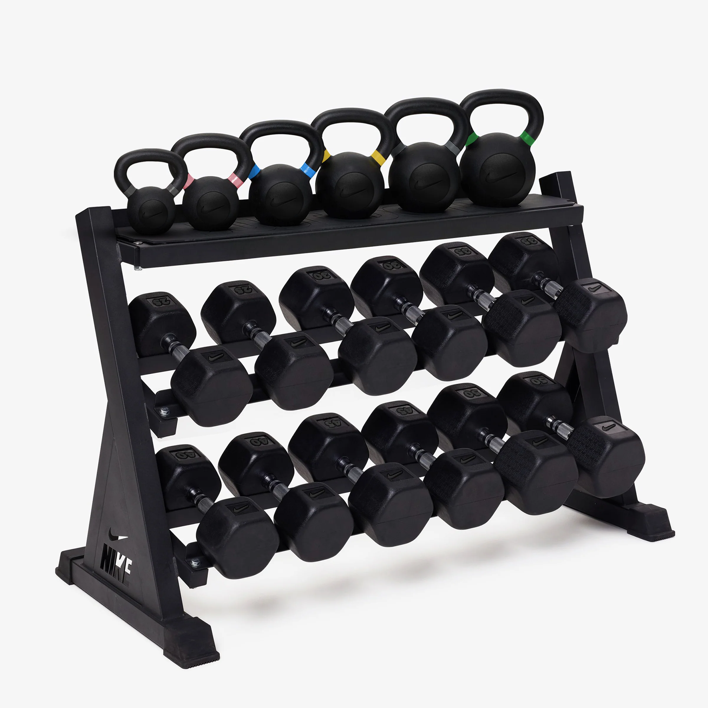 Nike Kettlebell & Dumbbell Rack Sets - Image 11