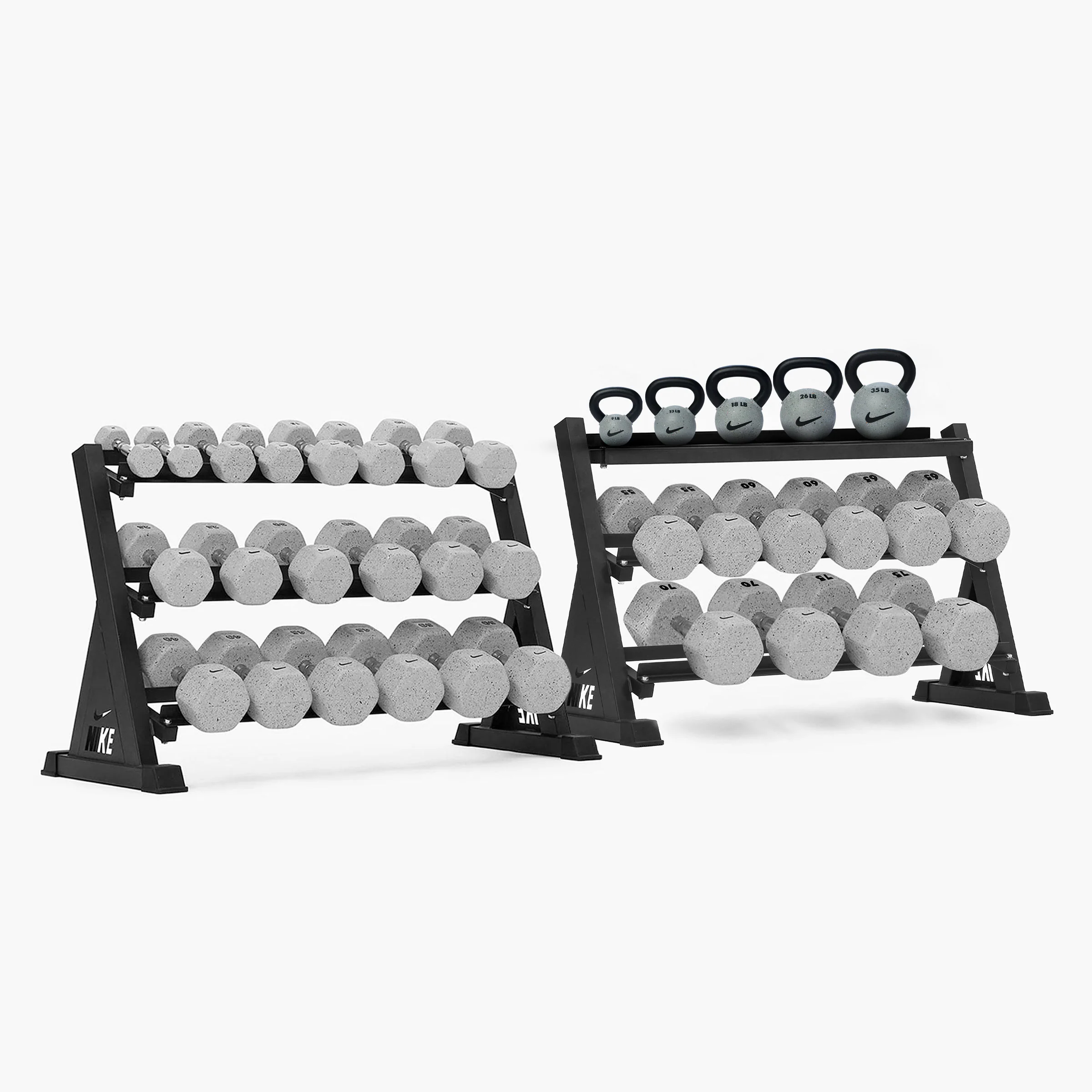 Nike Kettlebell & Dumbbell Rack Sets - Image 112