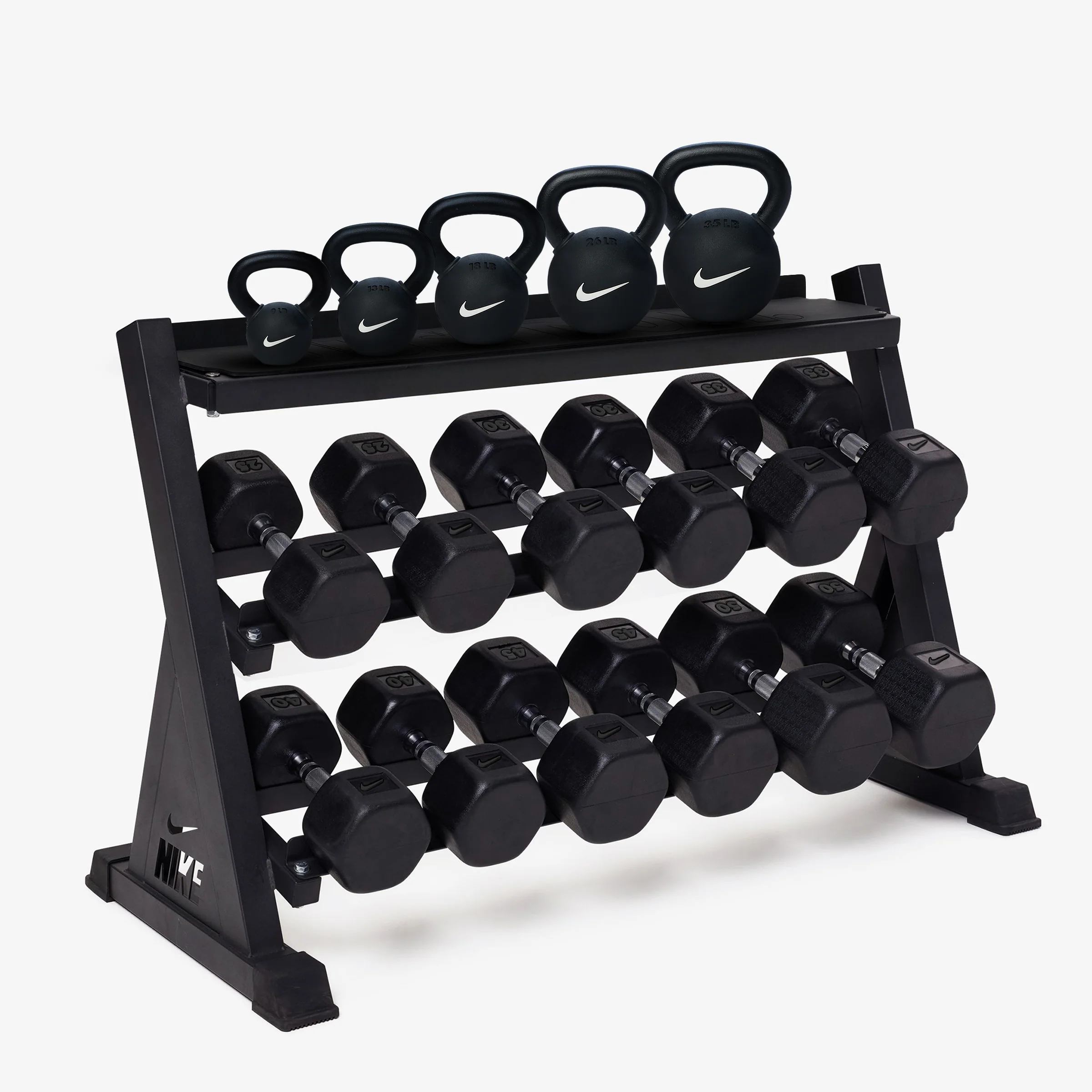 Nike Kettlebell & Dumbbell Rack Sets - Image 114