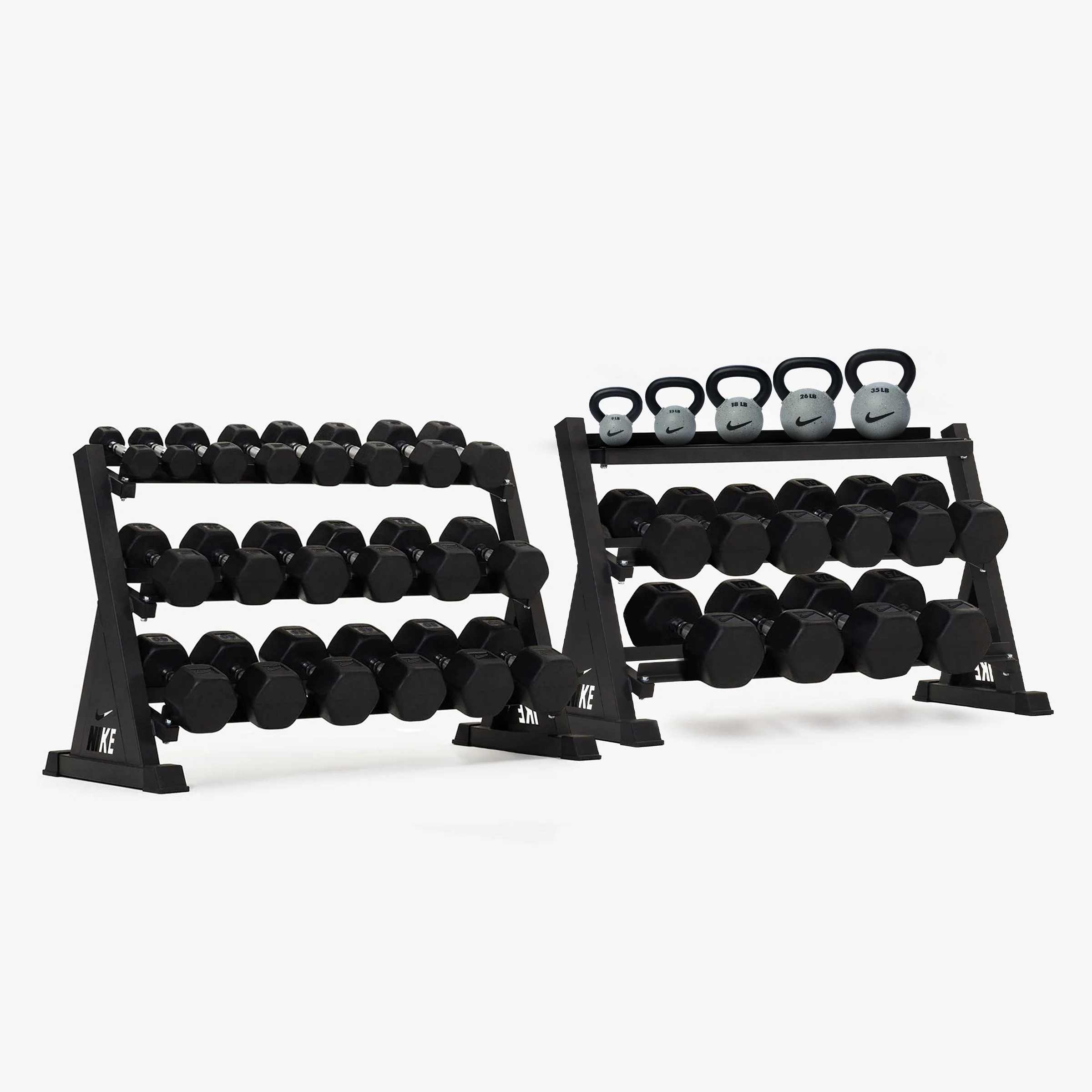 Nike Kettlebell & Dumbbell Rack Sets - Image 115