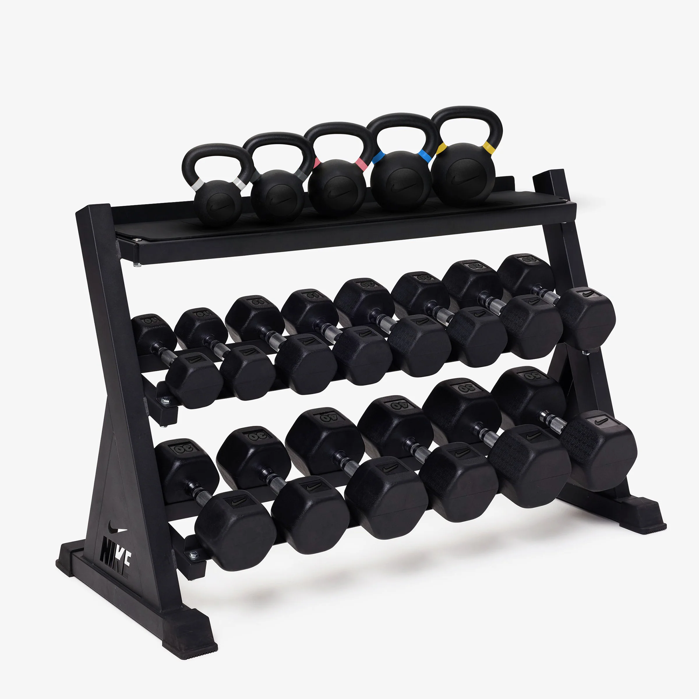 Nike Kettlebell & Dumbbell Rack Sets - Image 38