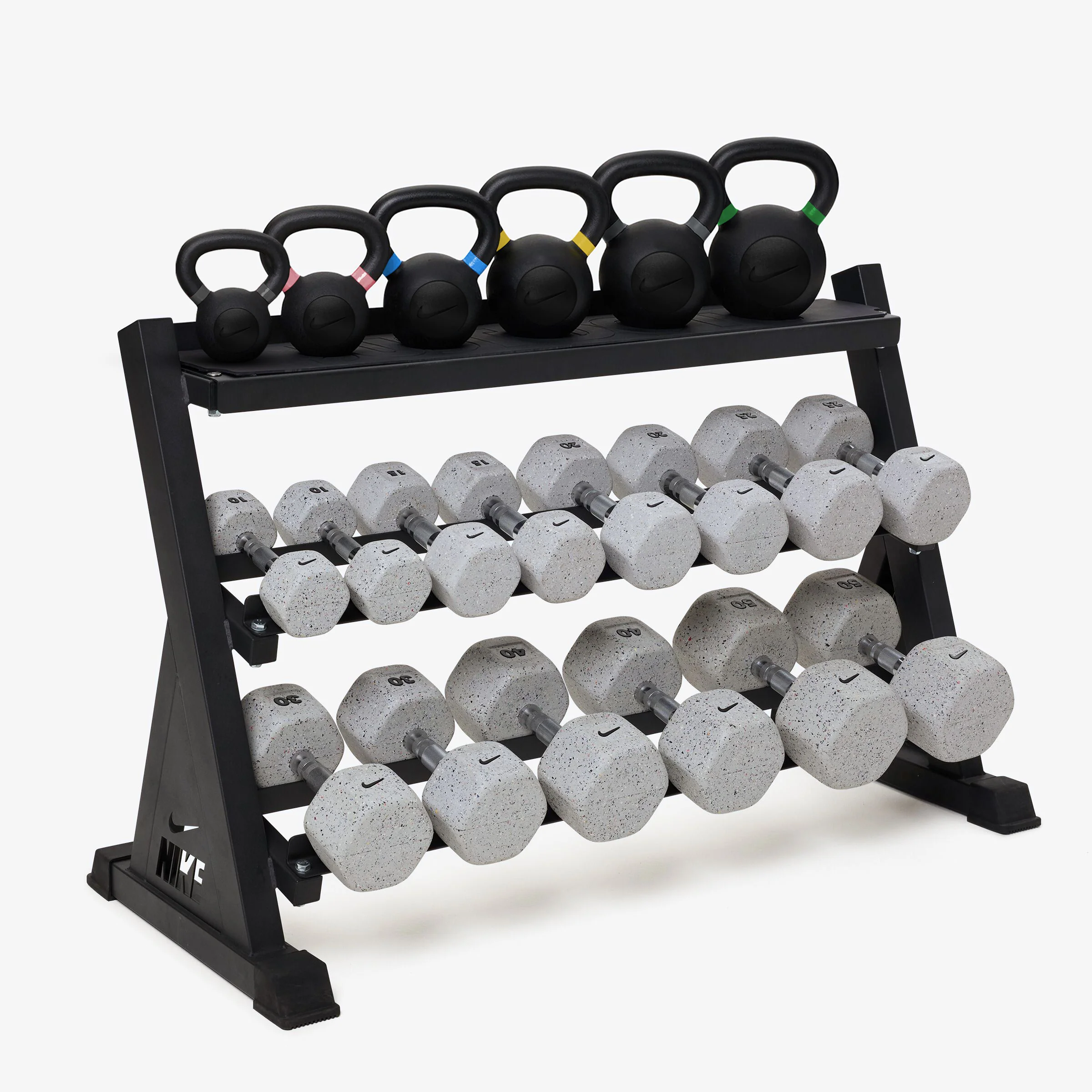 Nike Kettlebell & Dumbbell Rack Sets - Image 4