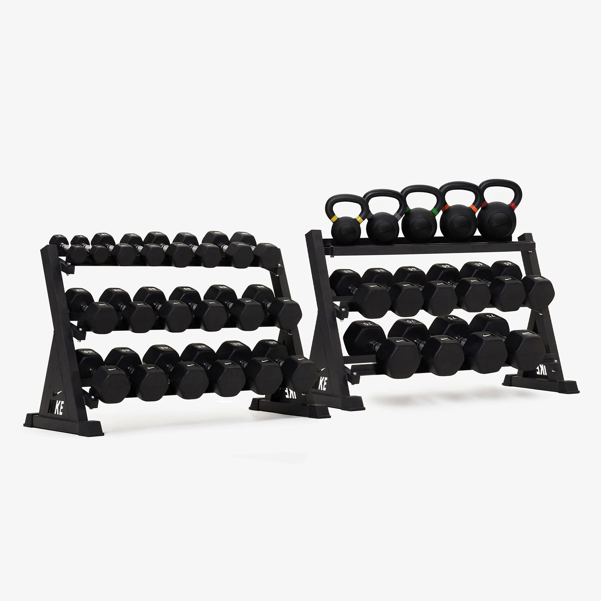 Nike Kettlebell & Dumbbell Rack Sets - Image 57