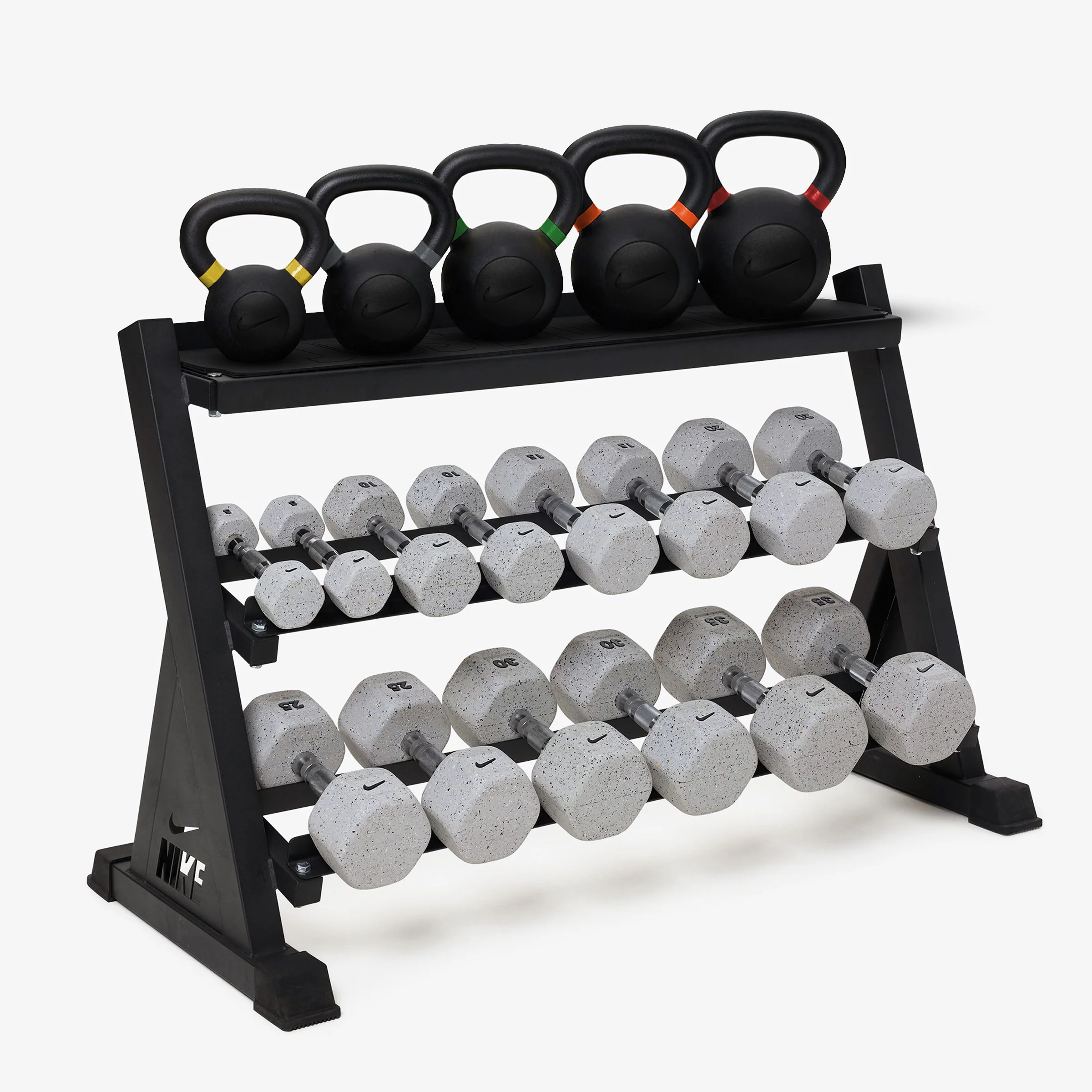 Nike Kettlebell & Dumbbell Rack Sets - Image 6