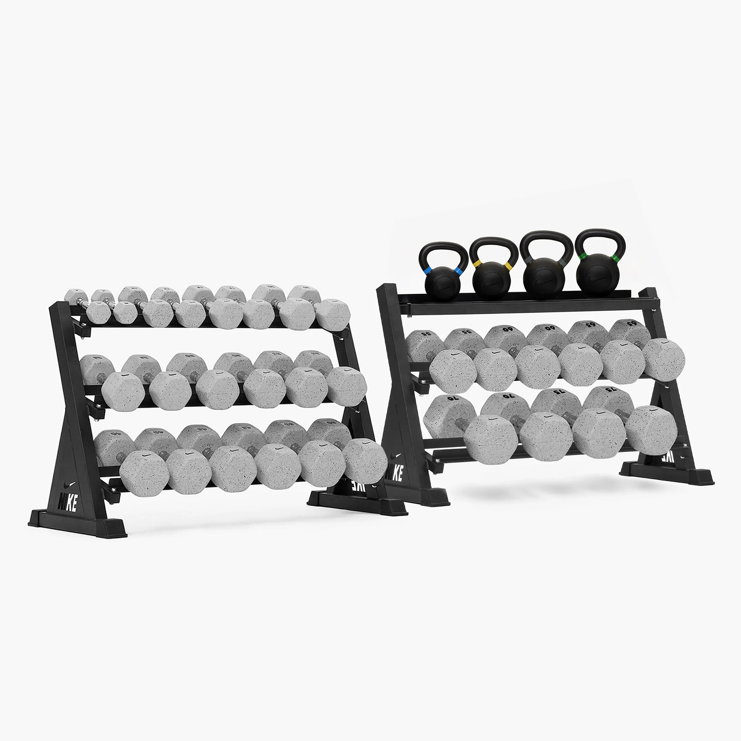 Nike Kettlebell & Dumbbell Rack Sets - Image 67