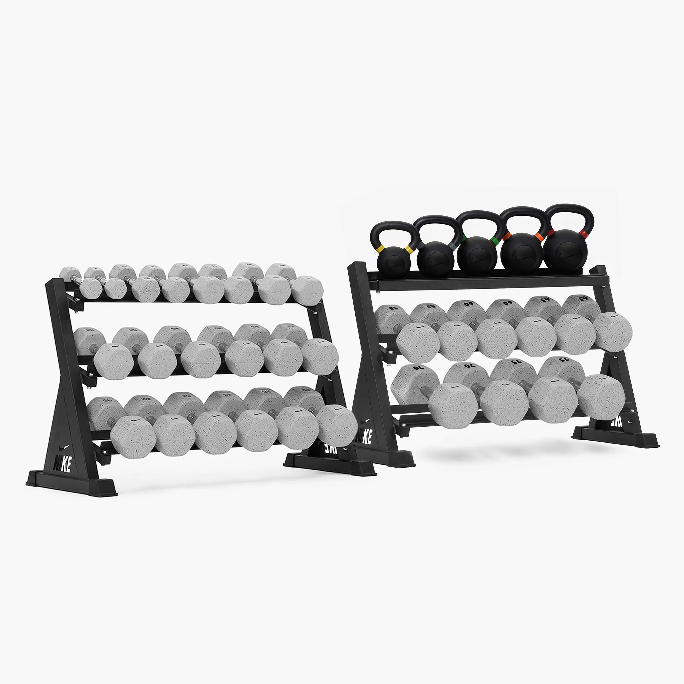 Nike Kettlebell & Dumbbell Rack Sets - Image 69