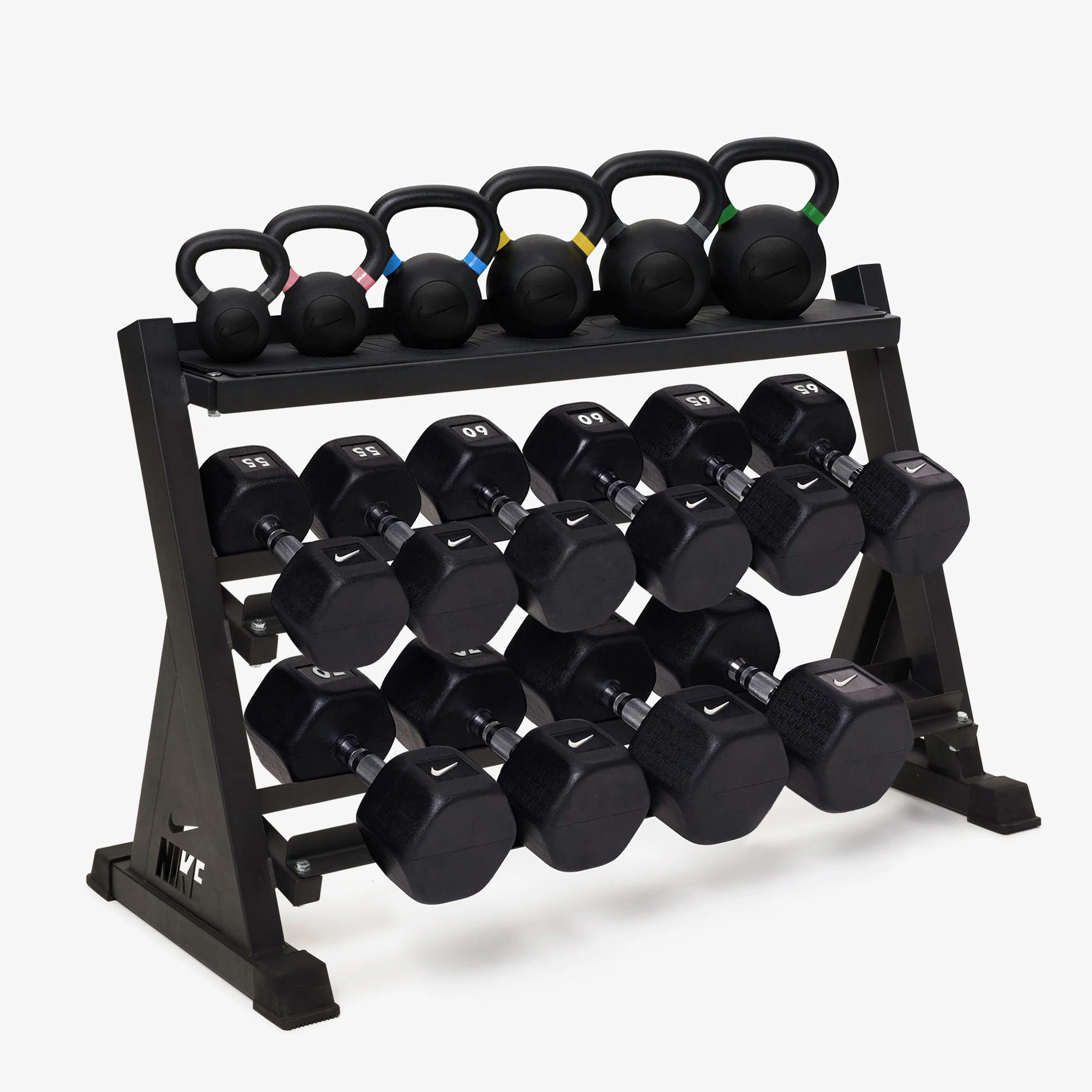 Nike Kettlebell & Dumbbell Rack Sets - Image 76