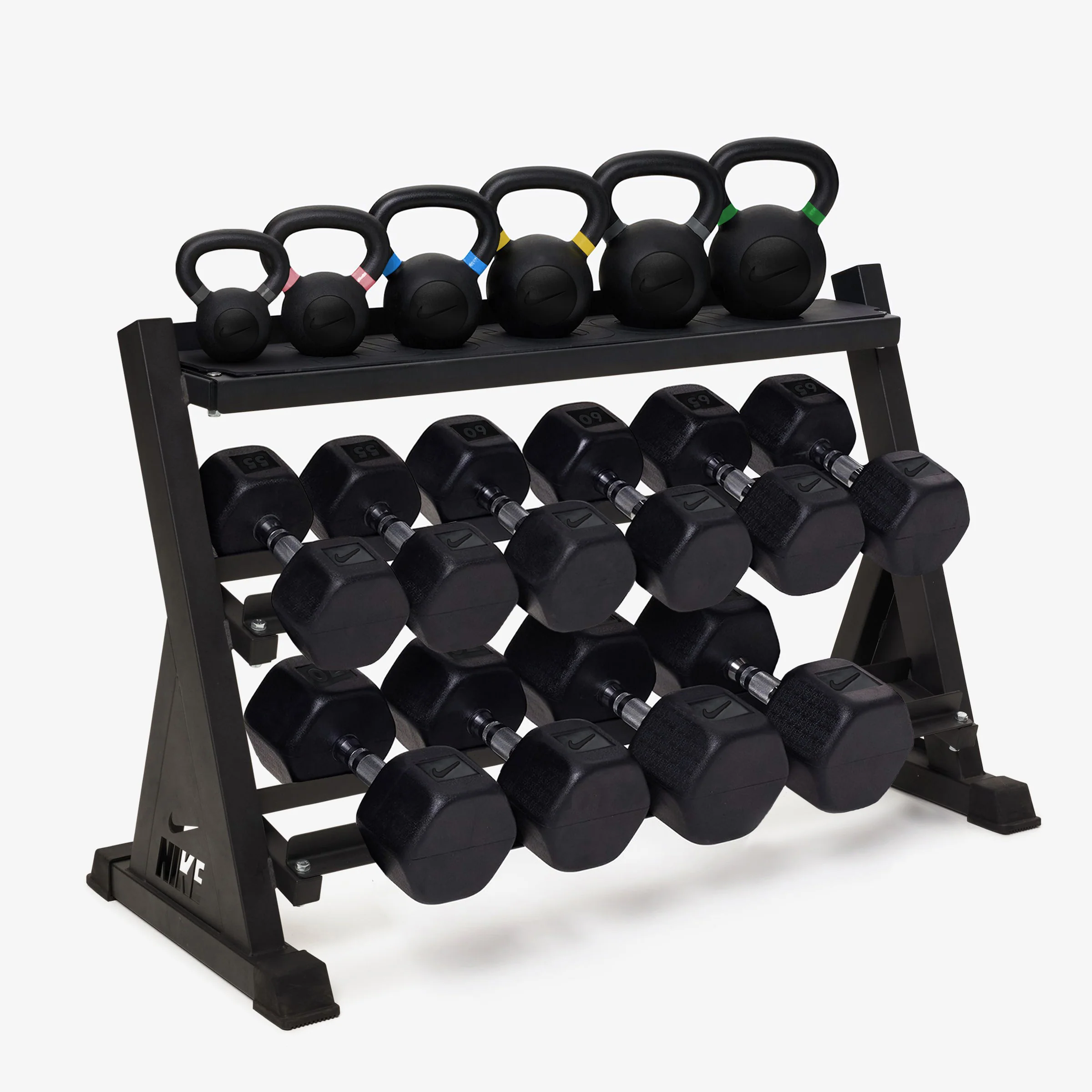 Nike Kettlebell & Dumbbell Rack Sets - Image 77