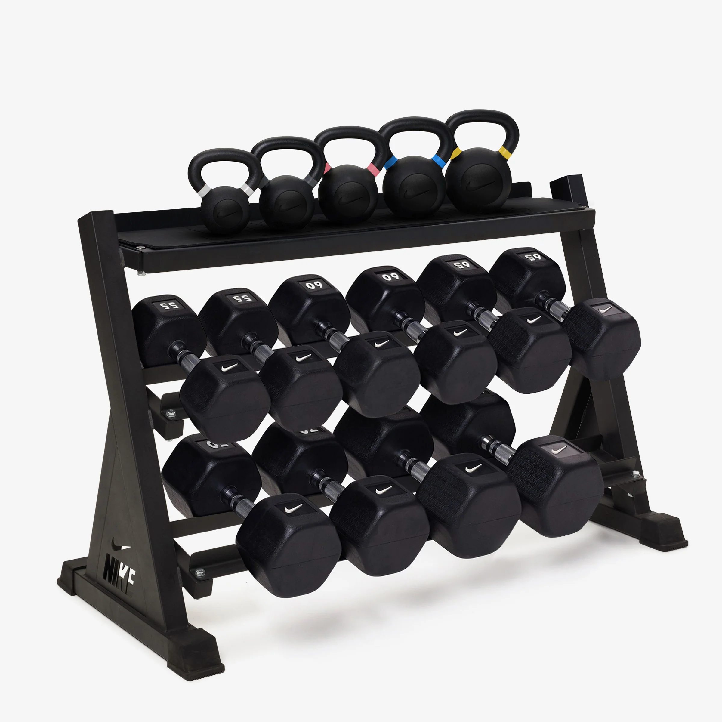Nike Kettlebell & Dumbbell Rack Sets - Image 78