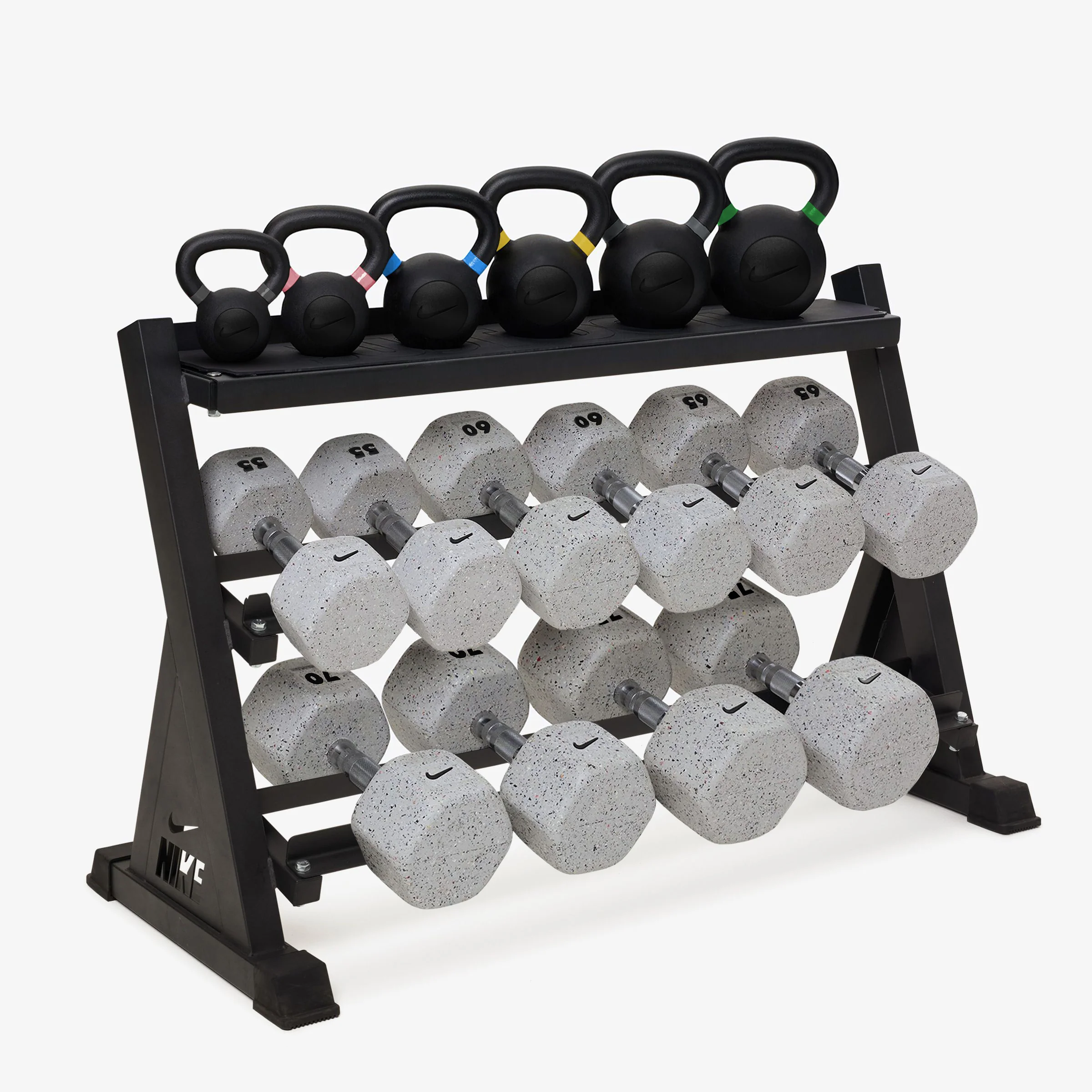 Nike Kettlebell & Dumbbell Rack Sets - Image 79