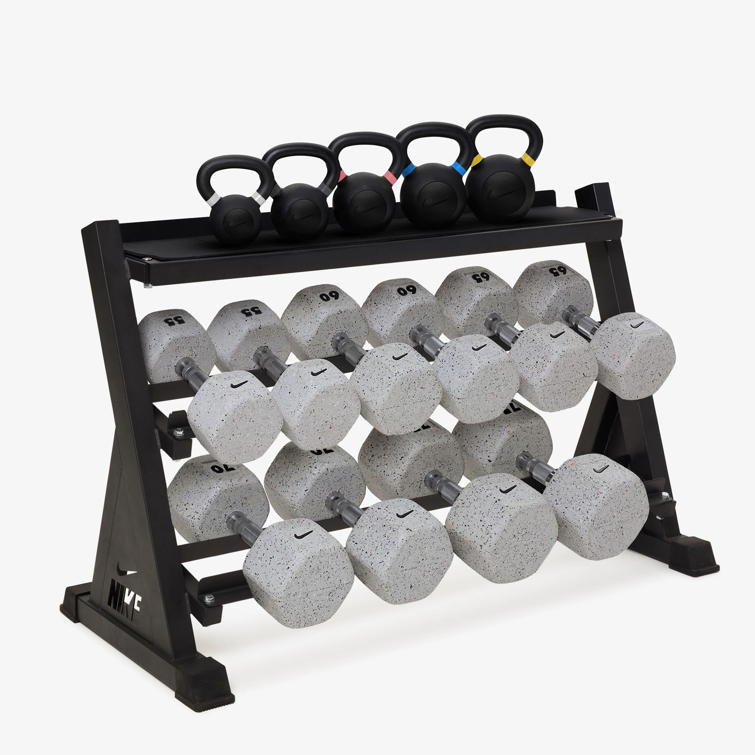 Nike Kettlebell & Dumbbell Rack Sets - Image 83