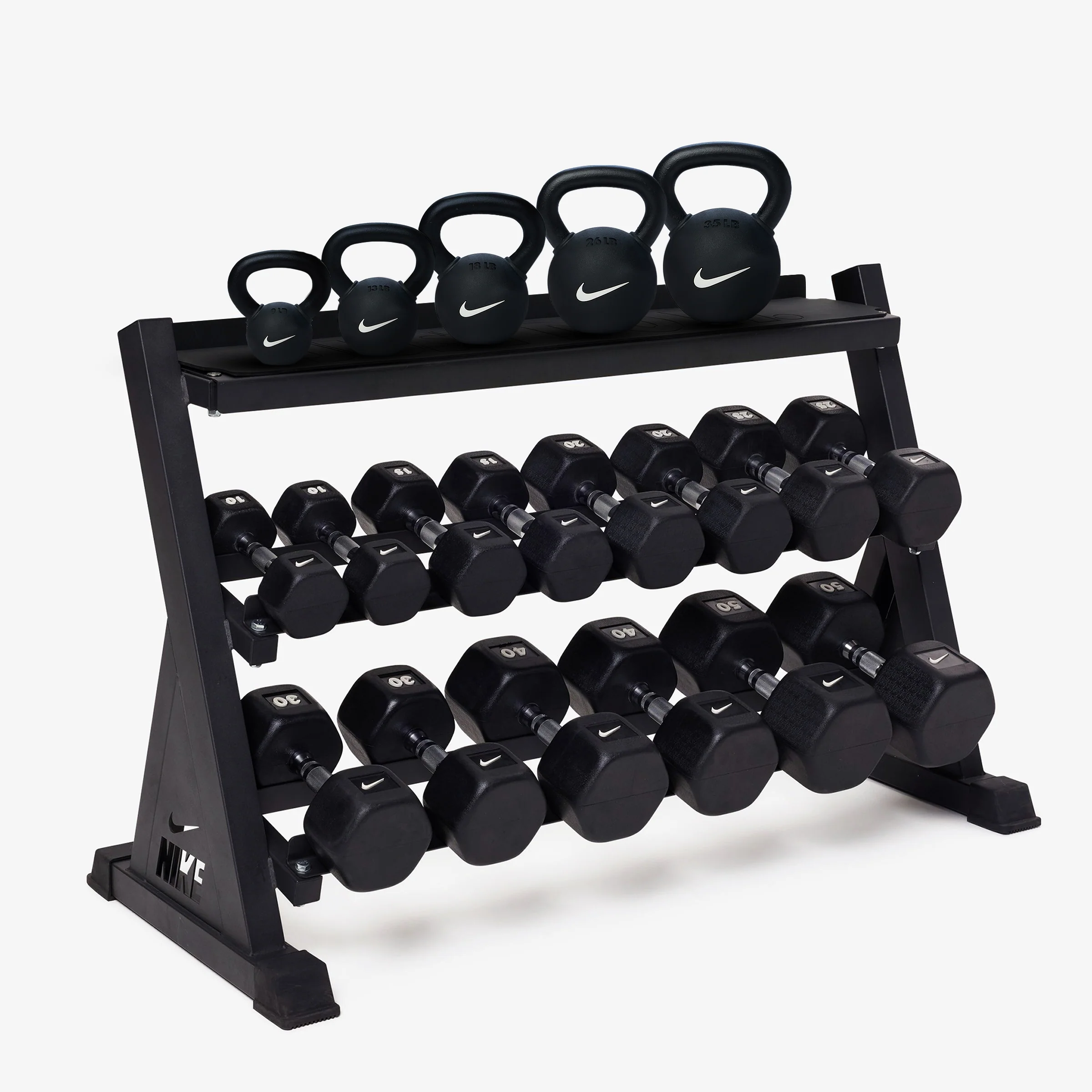 Nike Kettlebell & Dumbbell Rack Sets - Image 84
