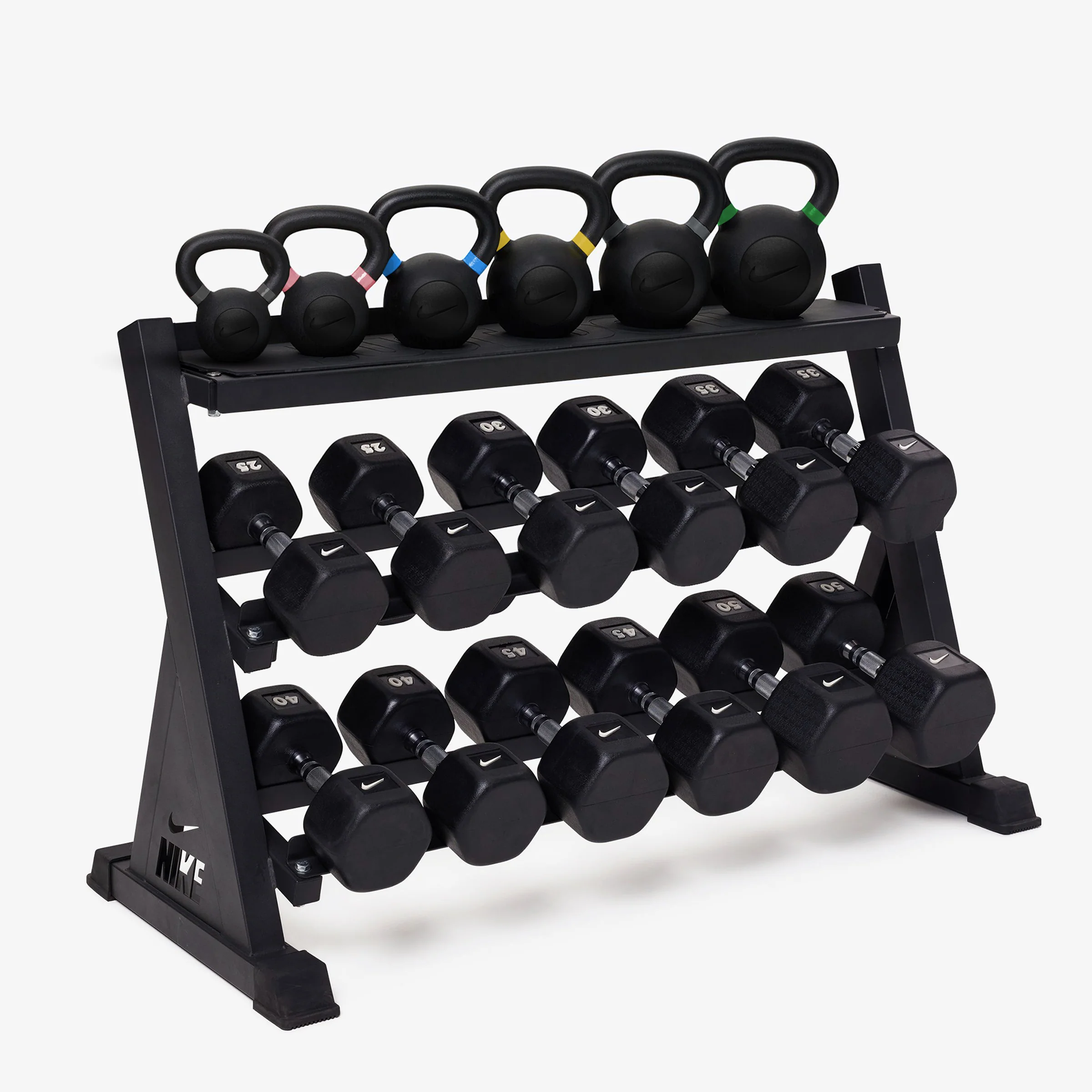 Nike Kettlebell & Dumbbell Rack Sets - Image 9