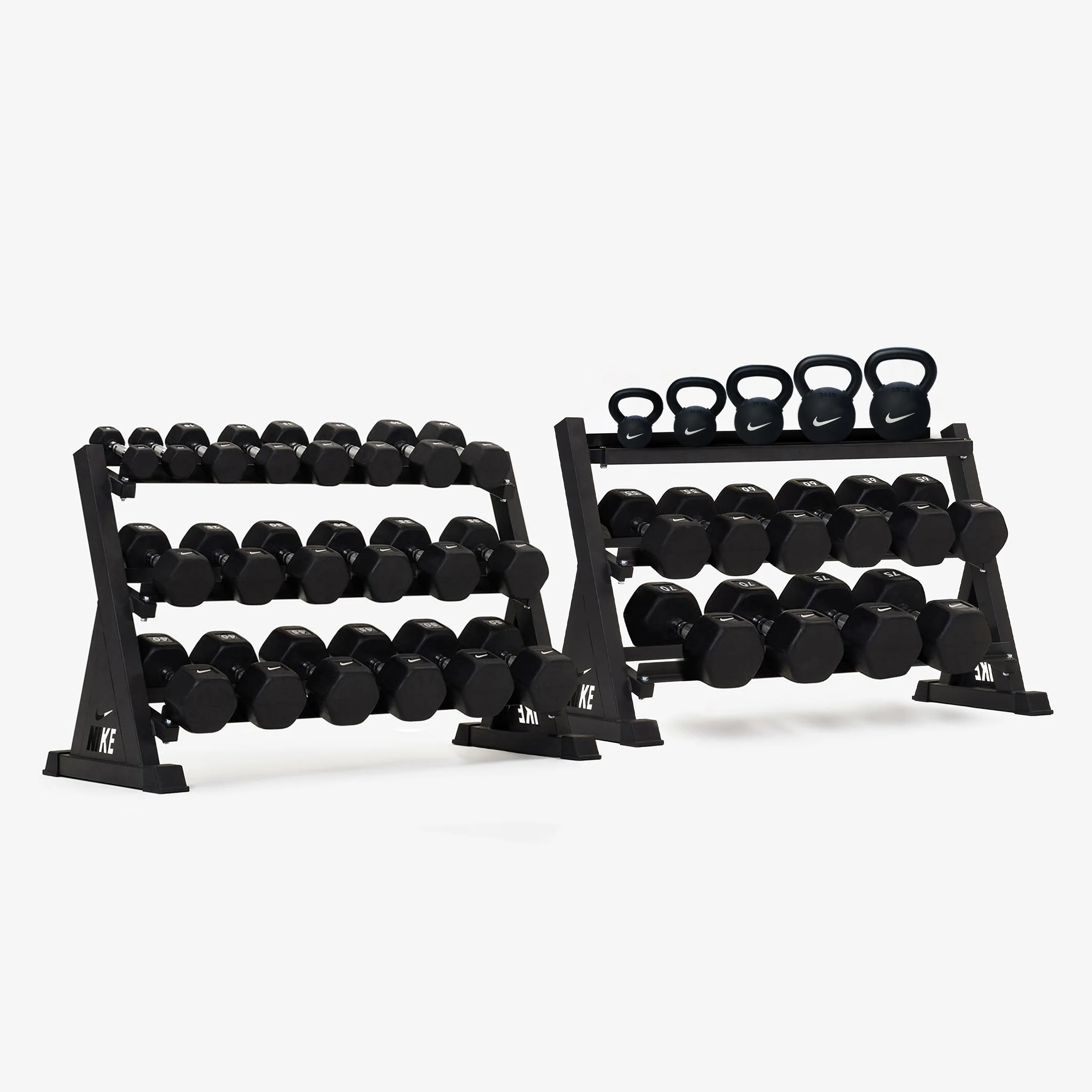 Nike Kettlebell & Dumbbell Rack Sets - Image 94