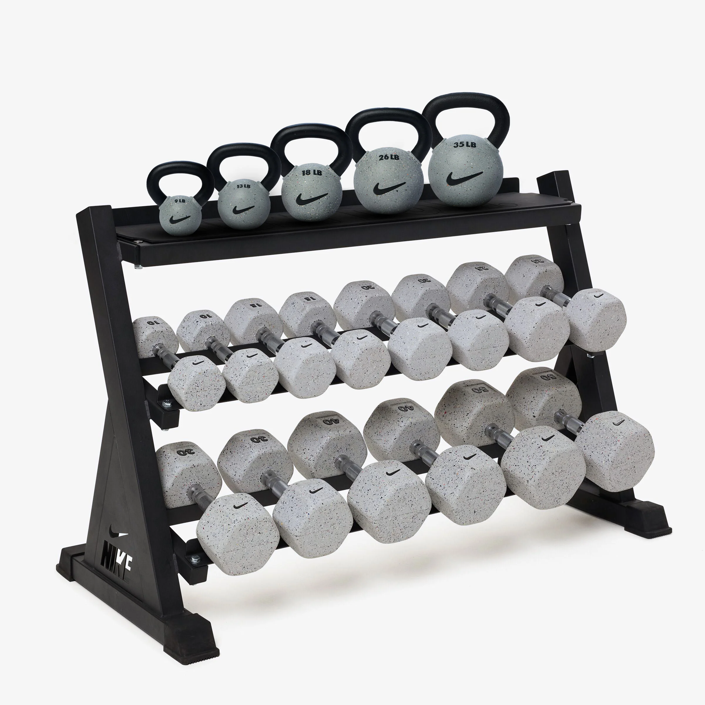 Nike Kettlebell & Dumbbell Rack Sets - Image 95