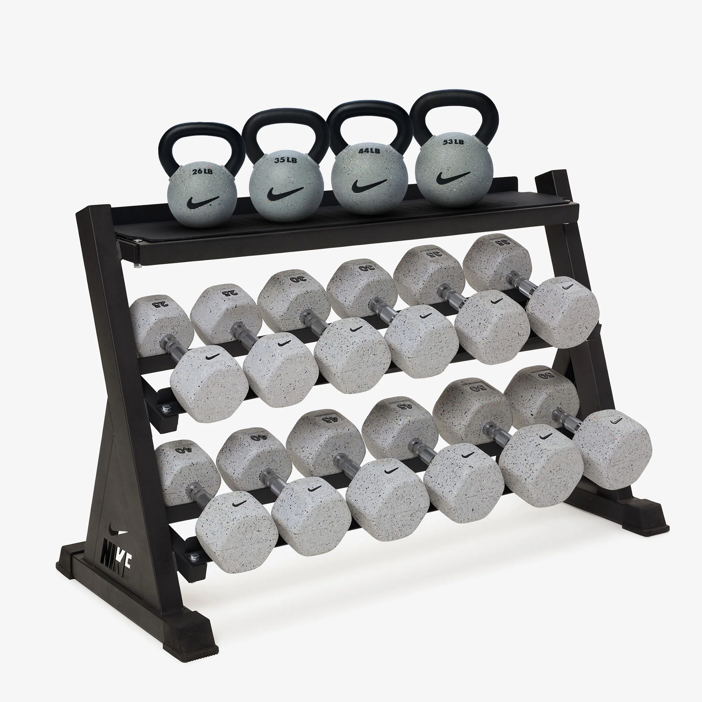 Nike Kettlebell & Dumbbell Rack Sets - Image 97