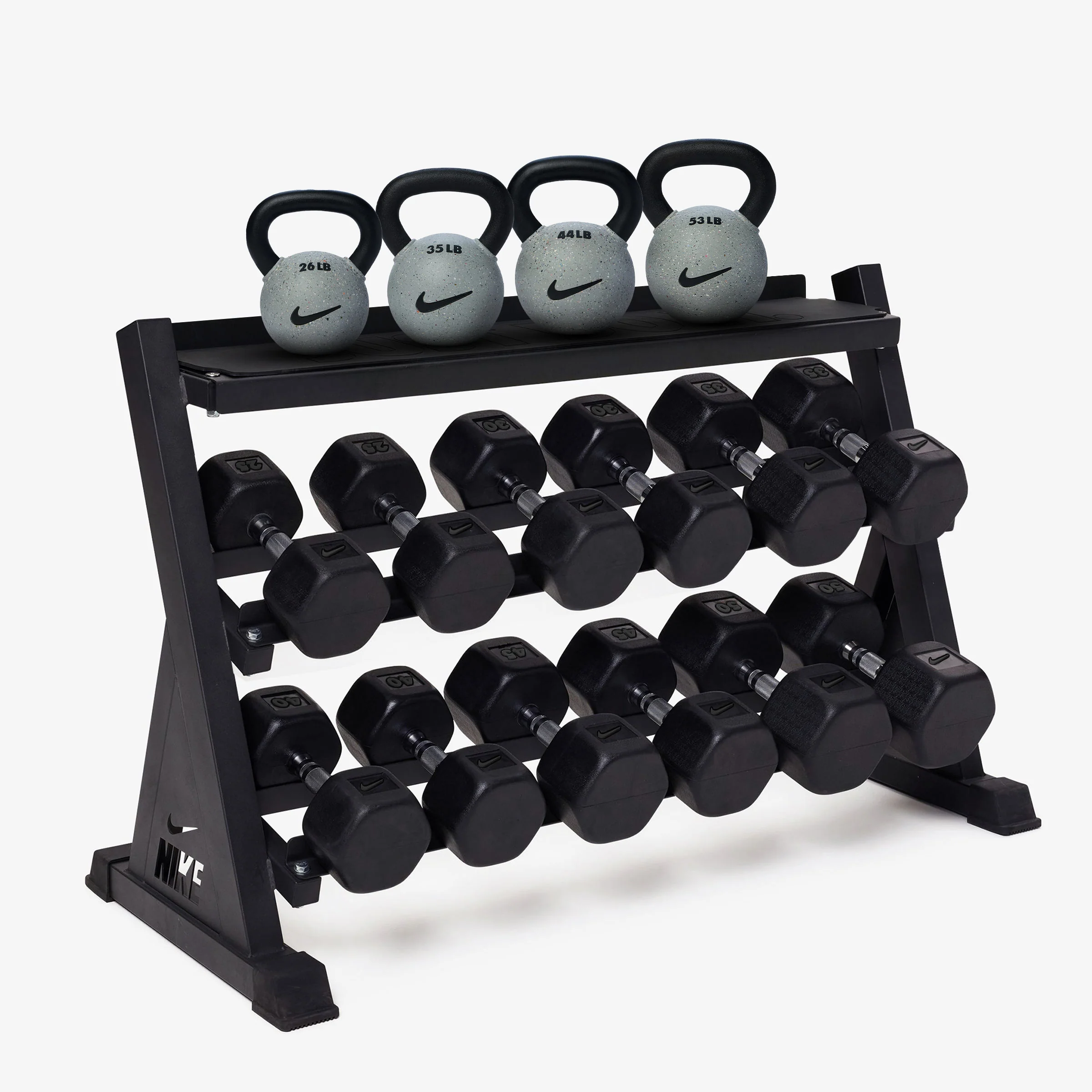 Nike Kettlebell & Dumbbell Rack Sets - Image 98
