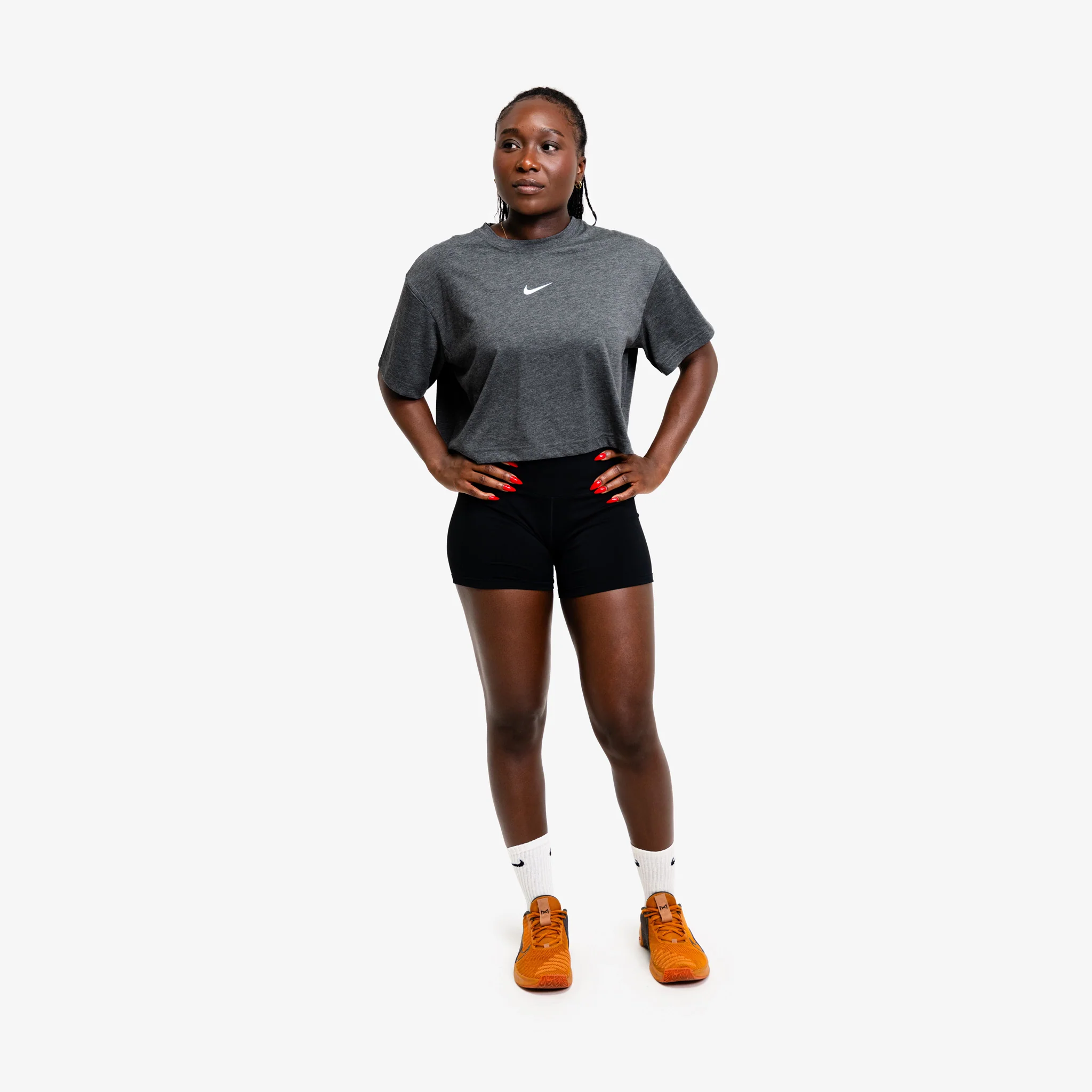 Nike S&C Women's Cropped Tee - Image 11