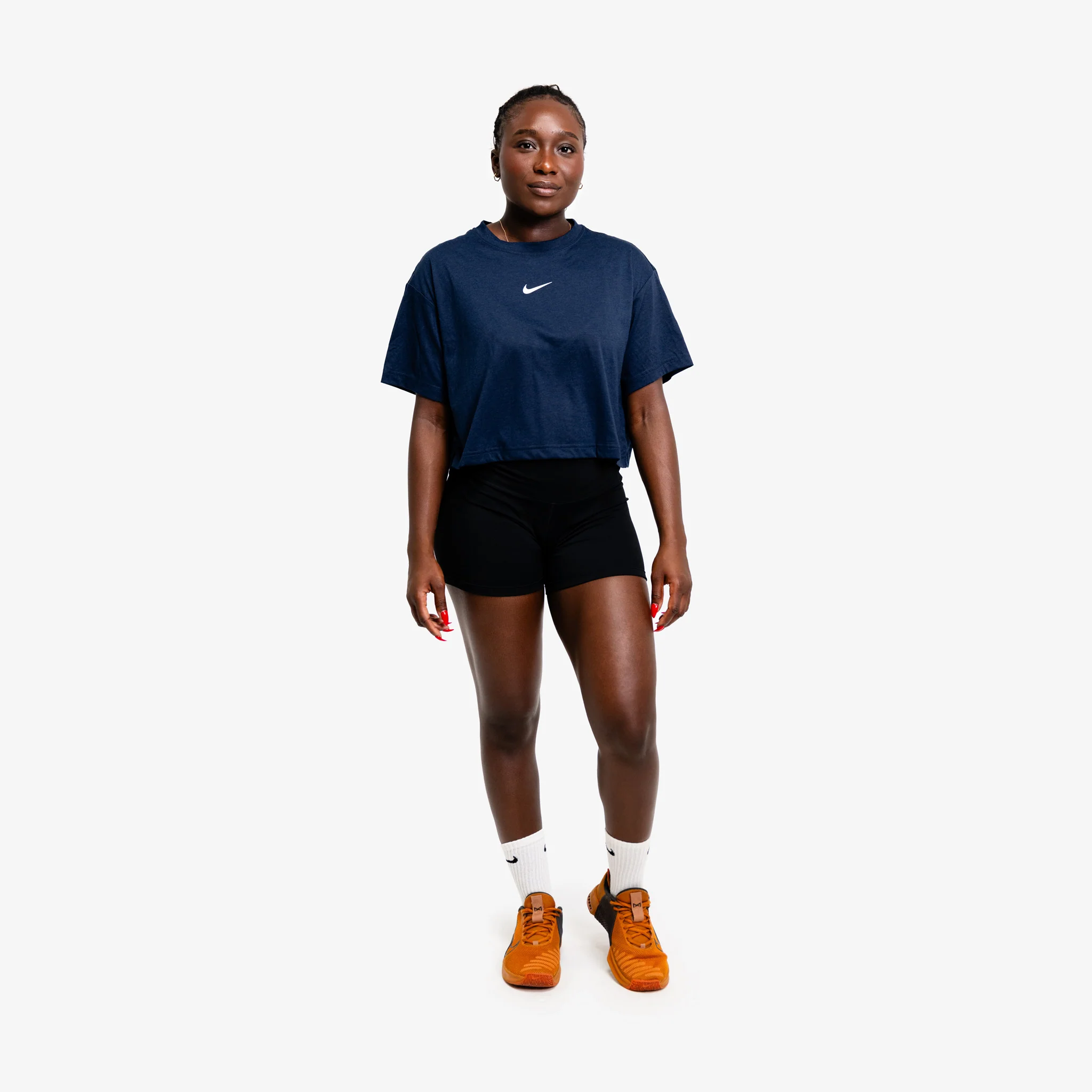 Nike S&C Women's Cropped Tee - Image 18