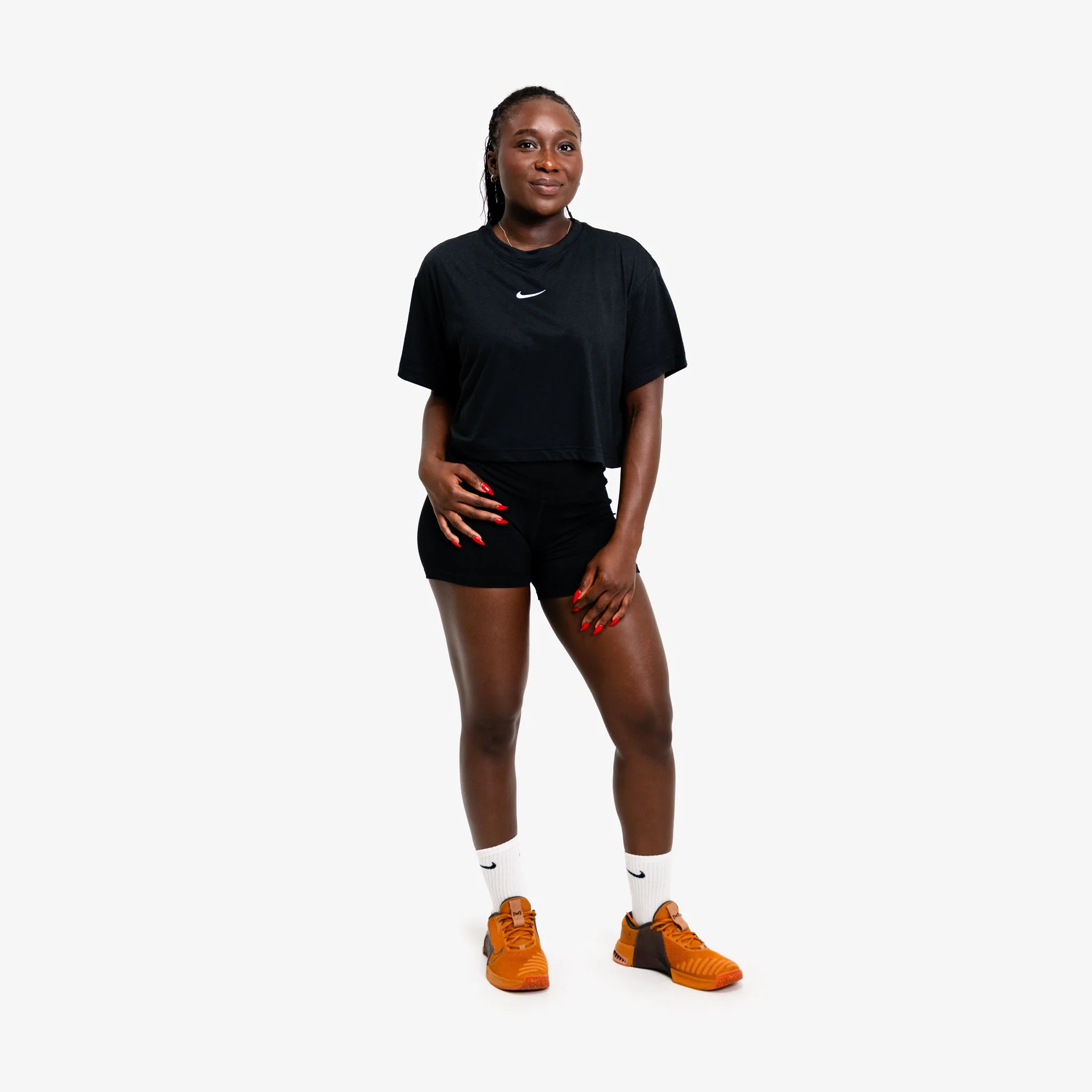 Nike S&C Women's Cropped Tee - Image 6